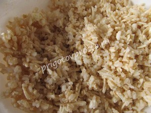 Кабачки запеченные в духовке с рисом